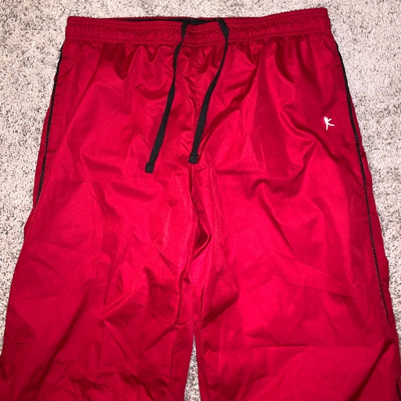 Danskin Now Red & Black Track Pants size L - Picture 4 of 12